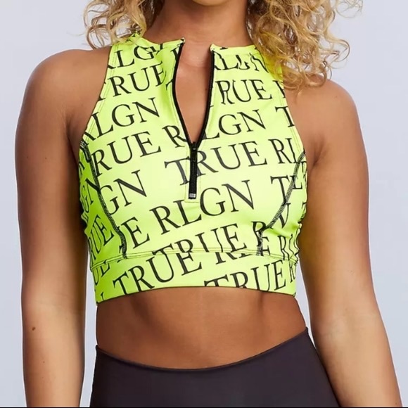 rare true religion neon top - Picture 6 of 7